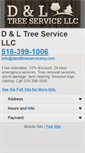 Mobile Screenshot of dandltreeserviceny.com